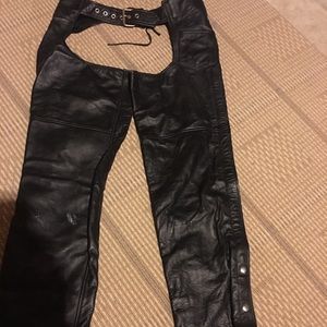 Leather chaps